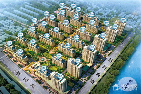 龙都中天花园2室2厅1卫56万80m2出售